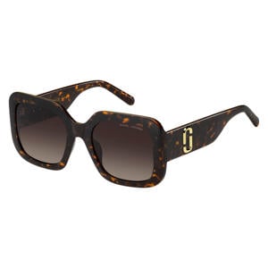 zonnebril 647/S met tortoise print bruin