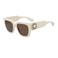 Moschino zonnebril ecru