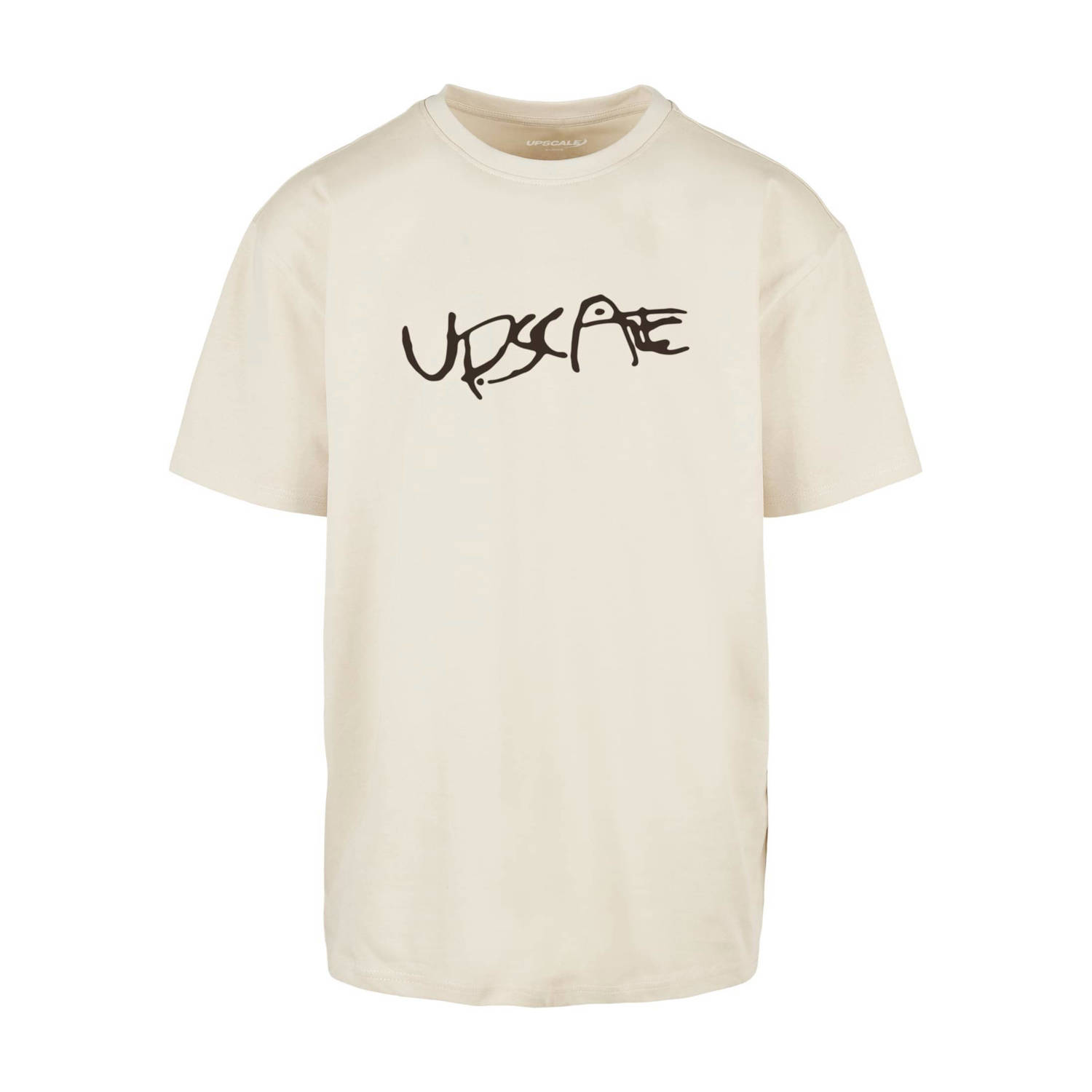 Upscale by Mister Tee Giza Oversize Tee T-shirts Kleding wetsand maat: XL beschikbare maaten:XS S M L XL