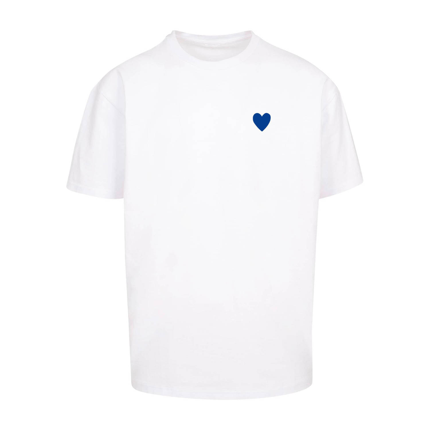 Mister Tee T-shirt met backprint wit