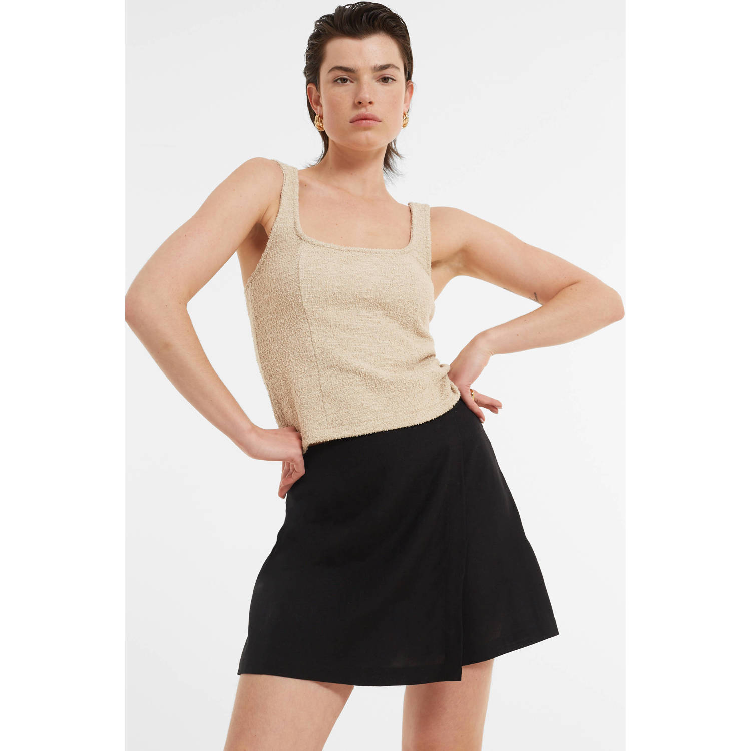 Ruby skort zwart