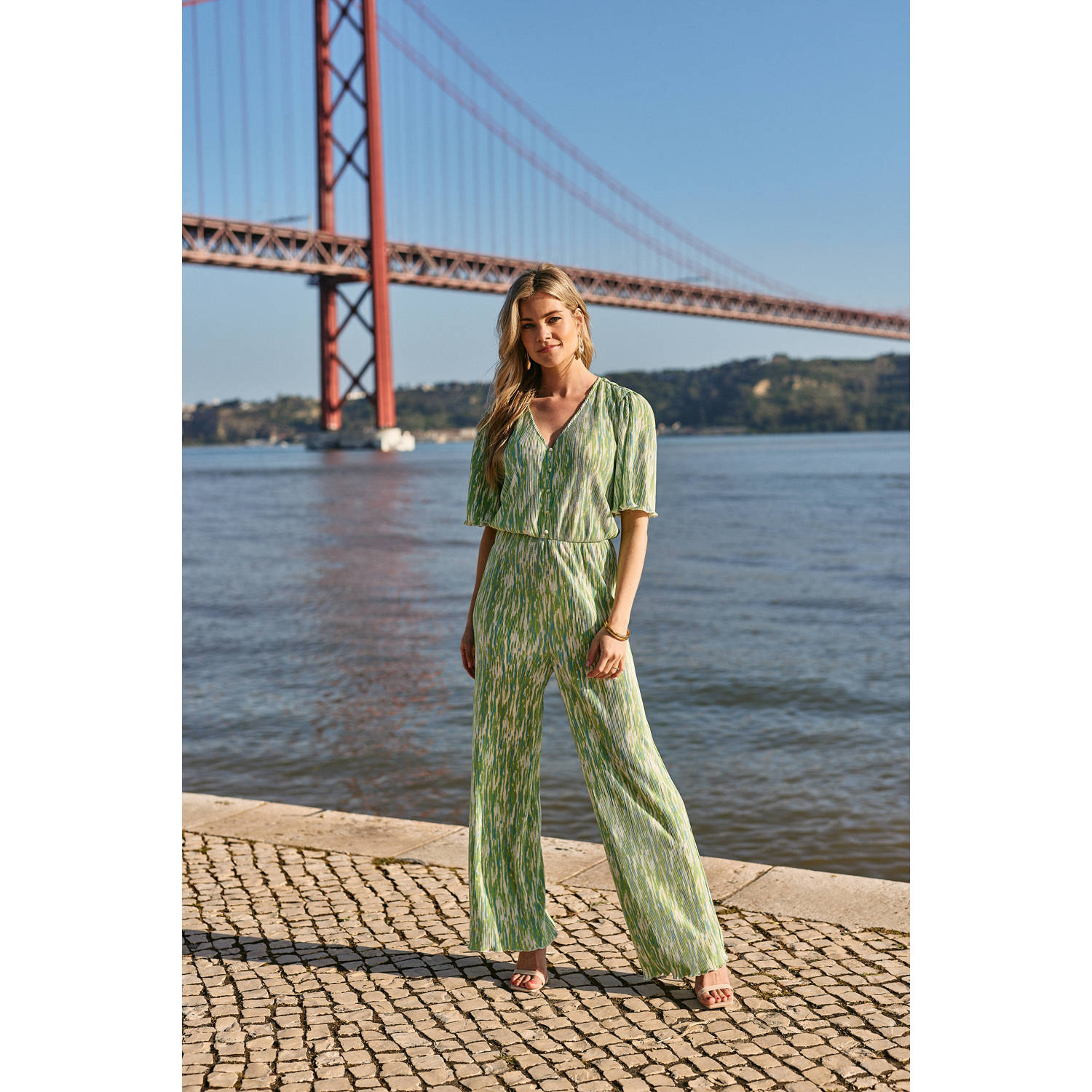 Freebird Jumpsuit Jara Green Dames