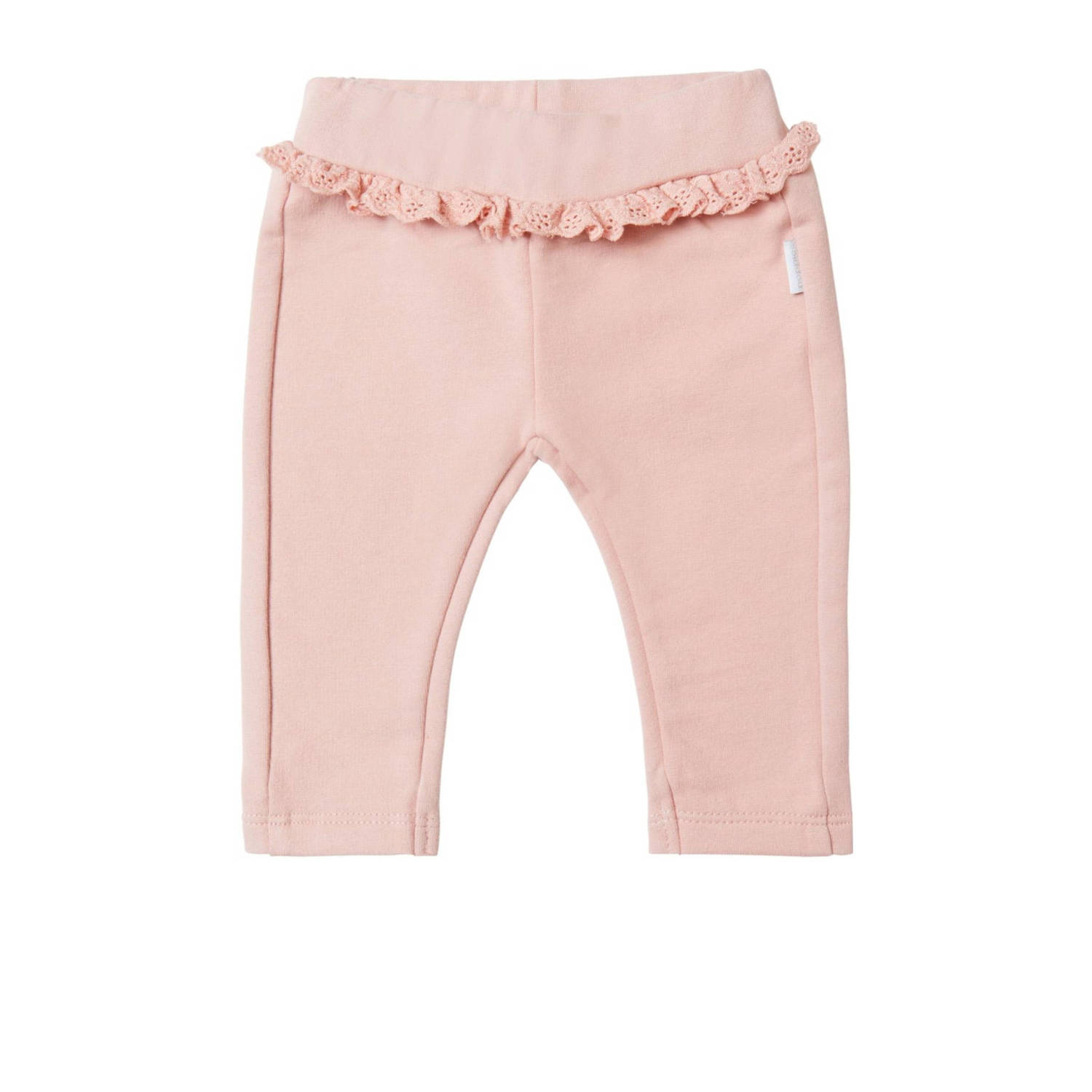 Noppies baby regular fit broek roze Meisjes Biologisch katoen Effen 50