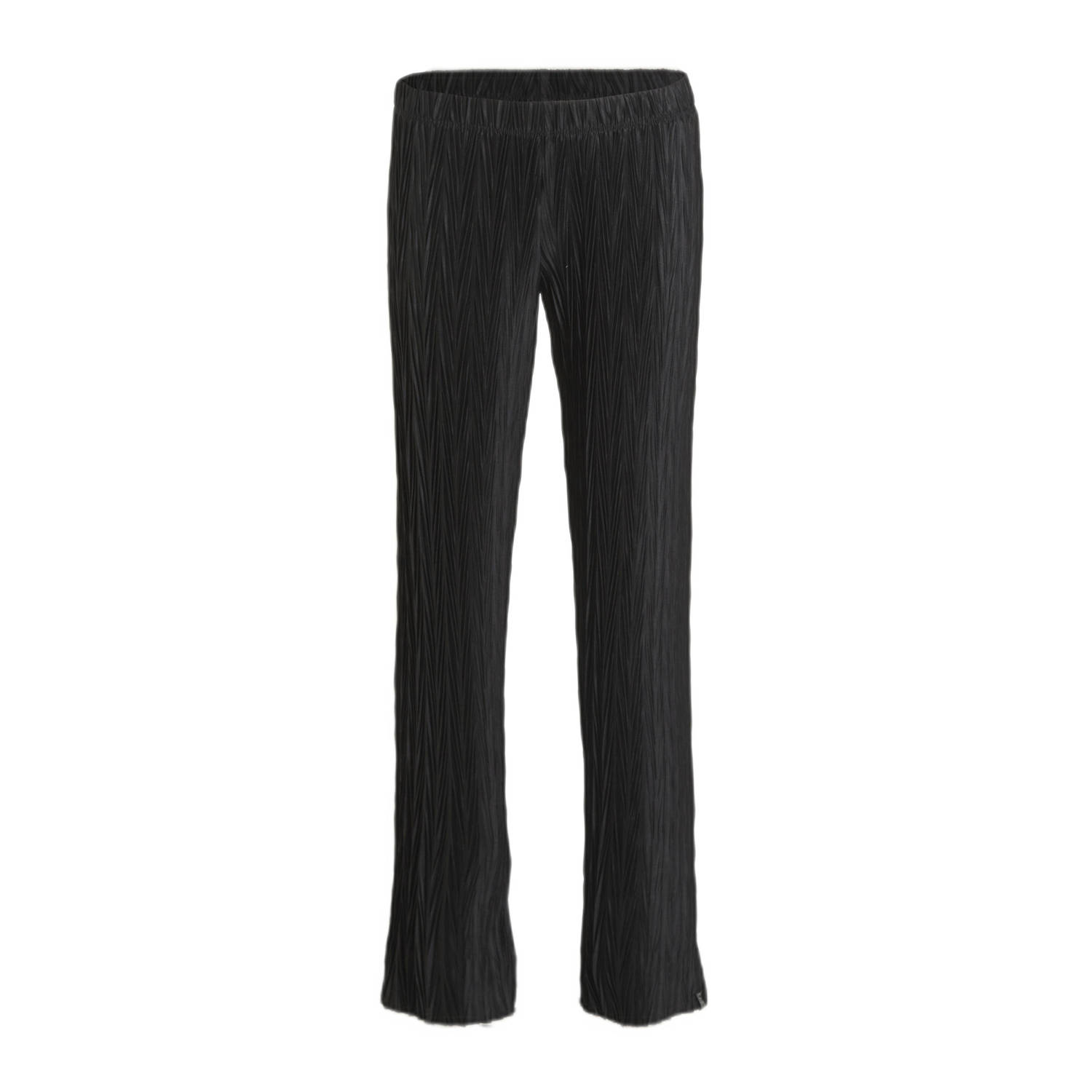 Cars straight fit broek GULY zwart Meisjes Polyester Effen 116