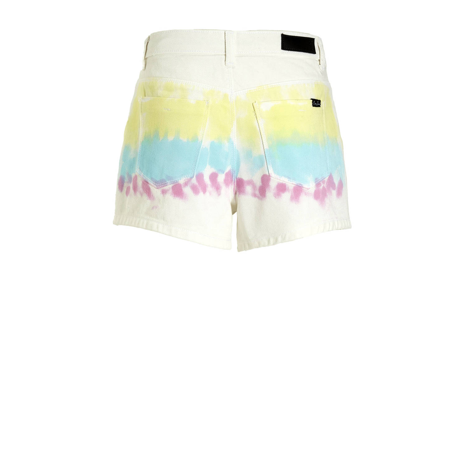 Cars tie-dye casual short ADINDA offwhite multicolor