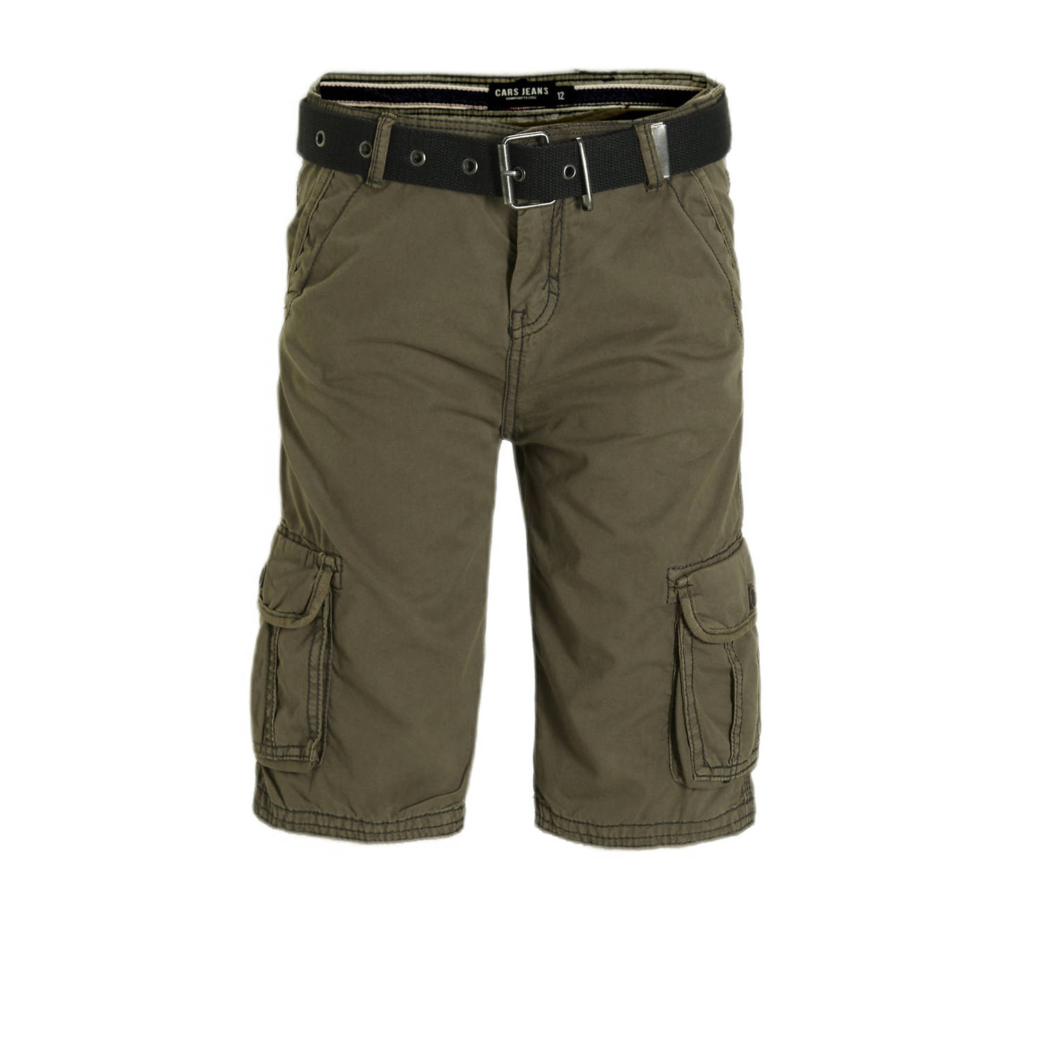 Cars cargo short DURRAS antraciet Korte broek Grijs Jongens Katoen Effen 116