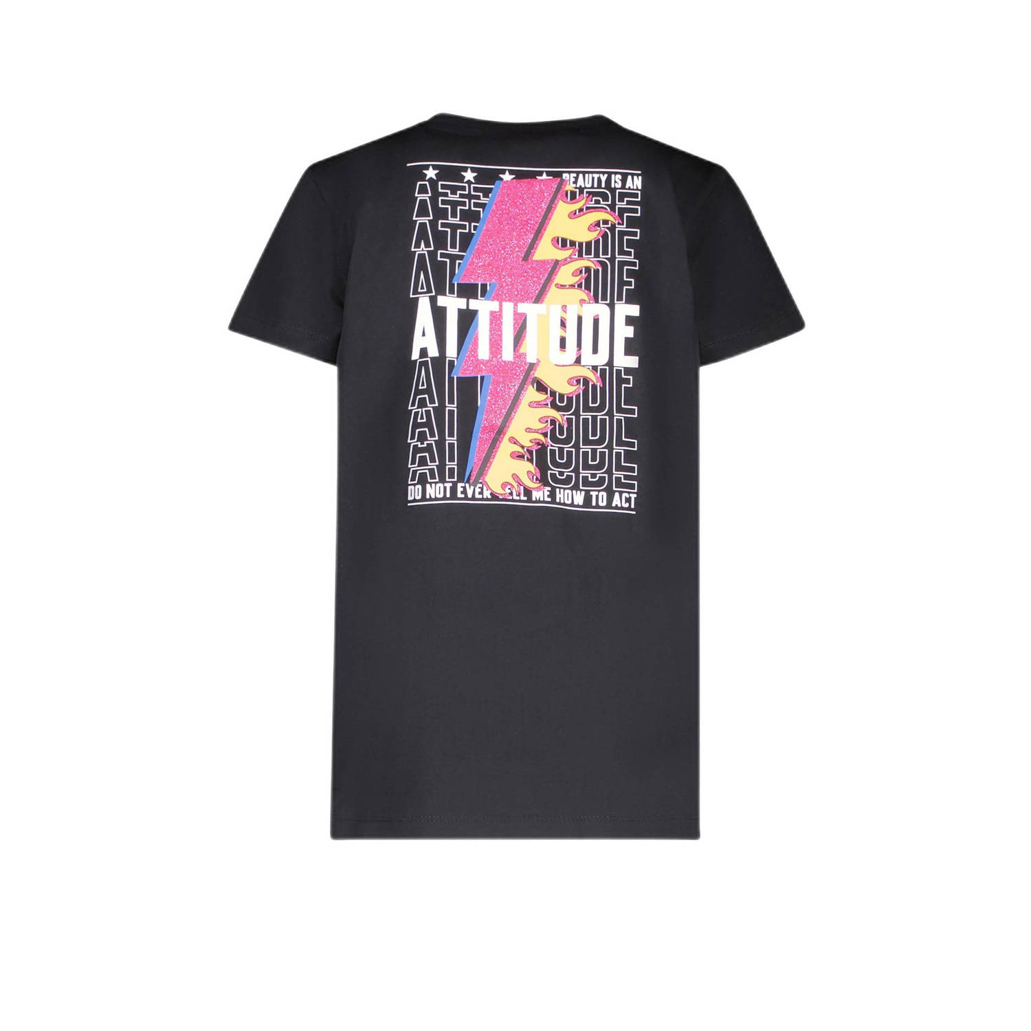 Cars T-shirt DEVY met backprint zwart