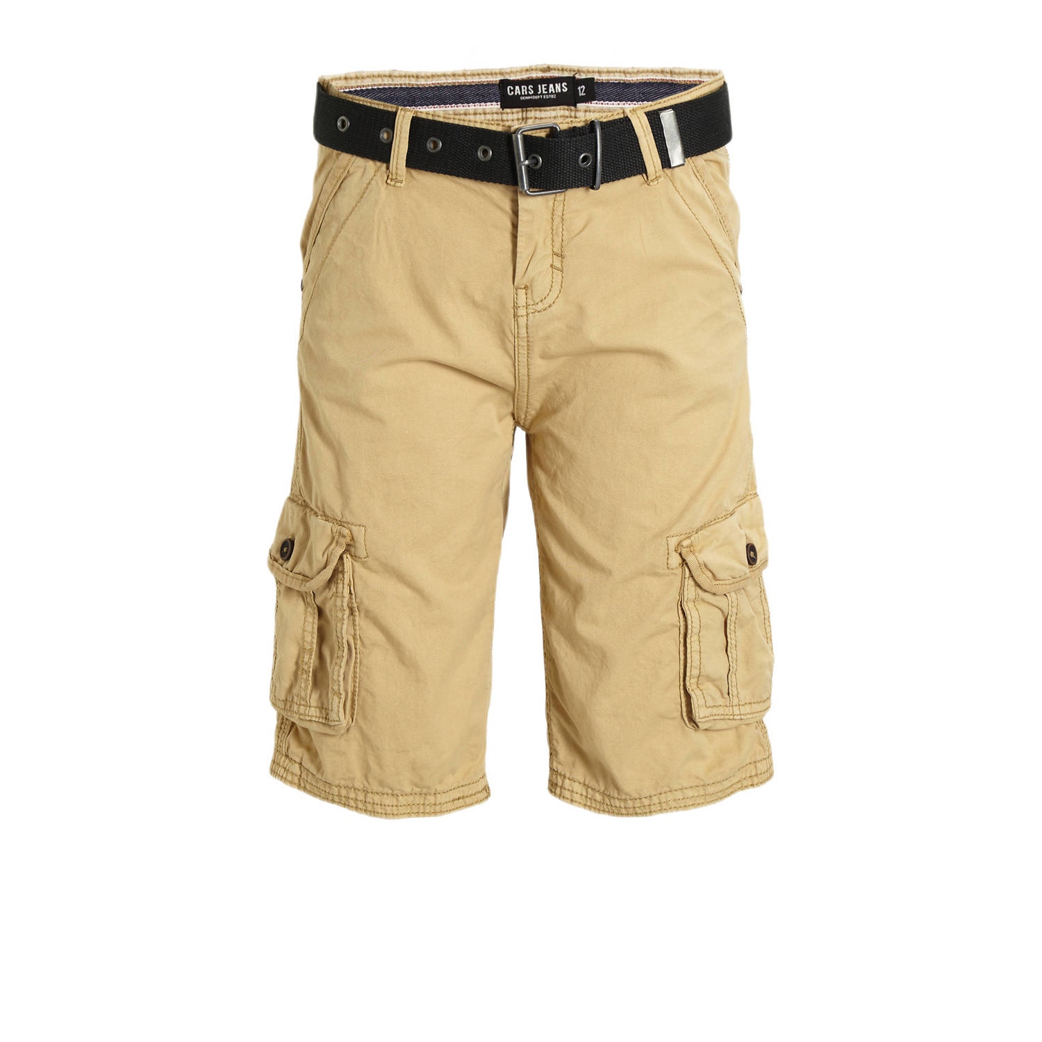 Cars cargo short DURRAS khaki Korte broek Groen Jongens Katoen Effen 116