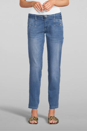 regular jeans Bowie belt medium blue denim