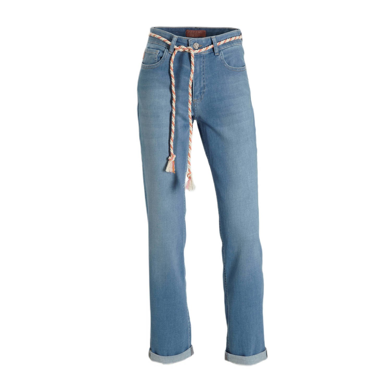 Para Mi high waist loose jeans Bobby light blue denim