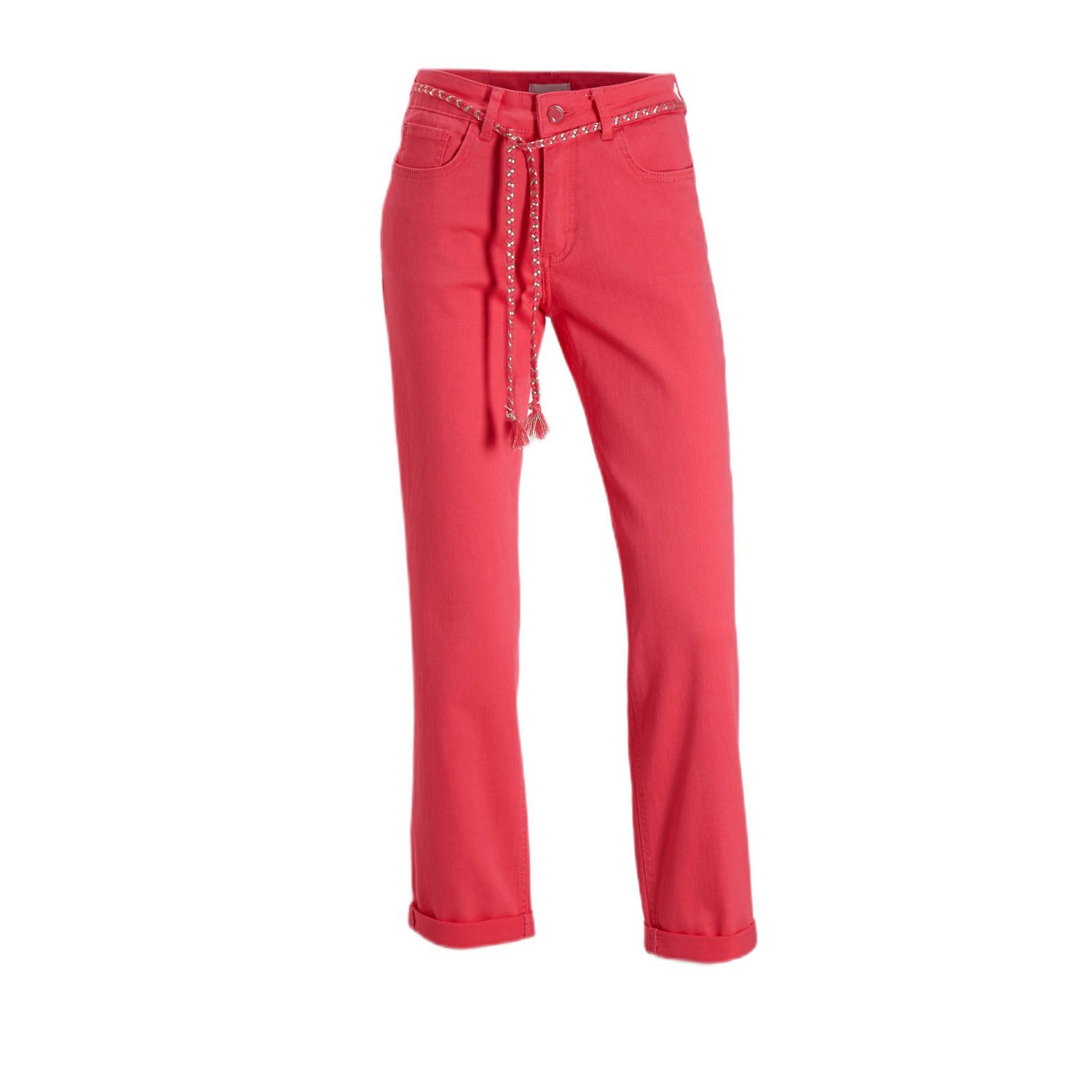 Parami Kleur Denim Jeans voor modebewuste vrouwen Pink Dames