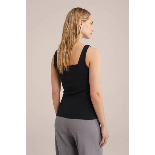 WE Fashion singlet zwart afbeelding
