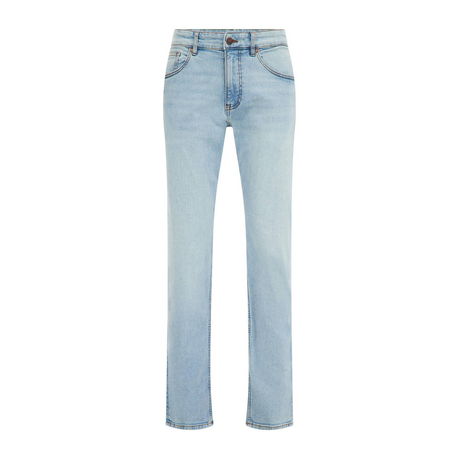 WE Fashion Blue Ridge regular straight fit jeans Rex-E light denim