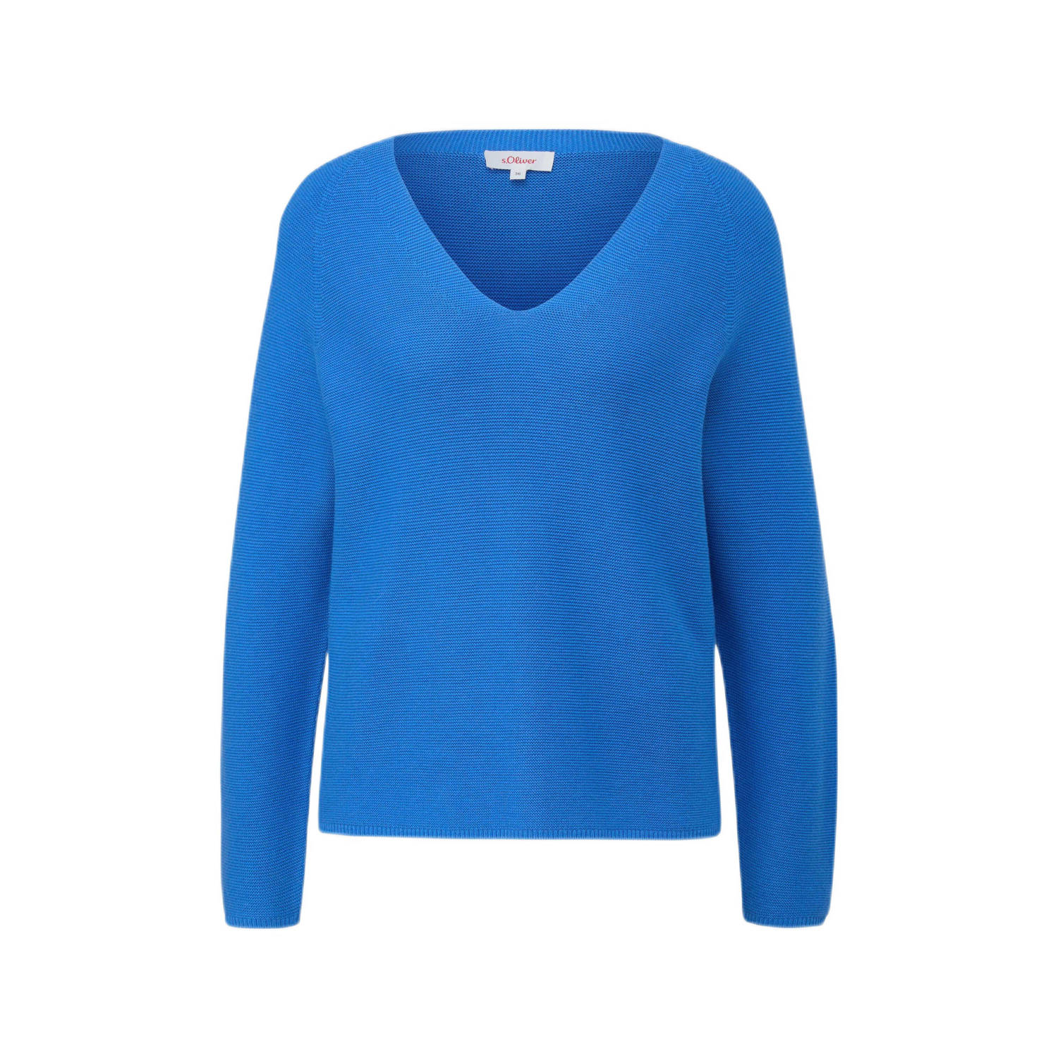 S.Oliver RED LABEL Gebreide pullover met diepe V-hals.