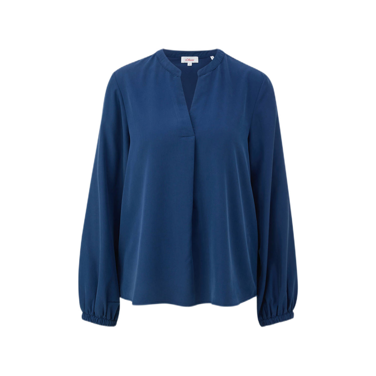 S.Oliver Blouse met lange mouwen met pofmouwen