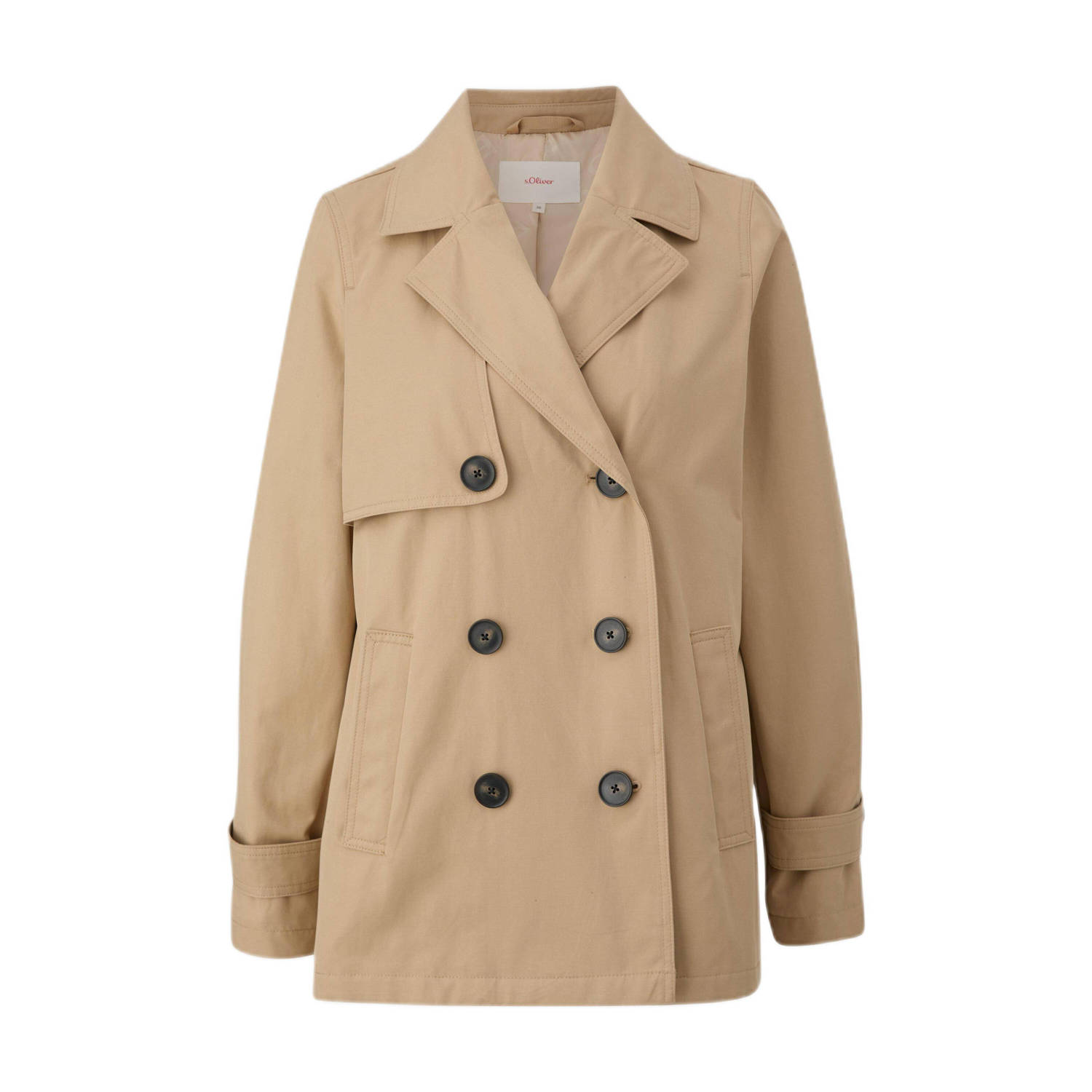 s.Oliver trenchcoat jas beige