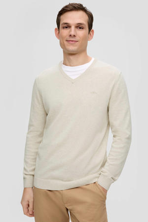 pullover fijn gebreid ecru