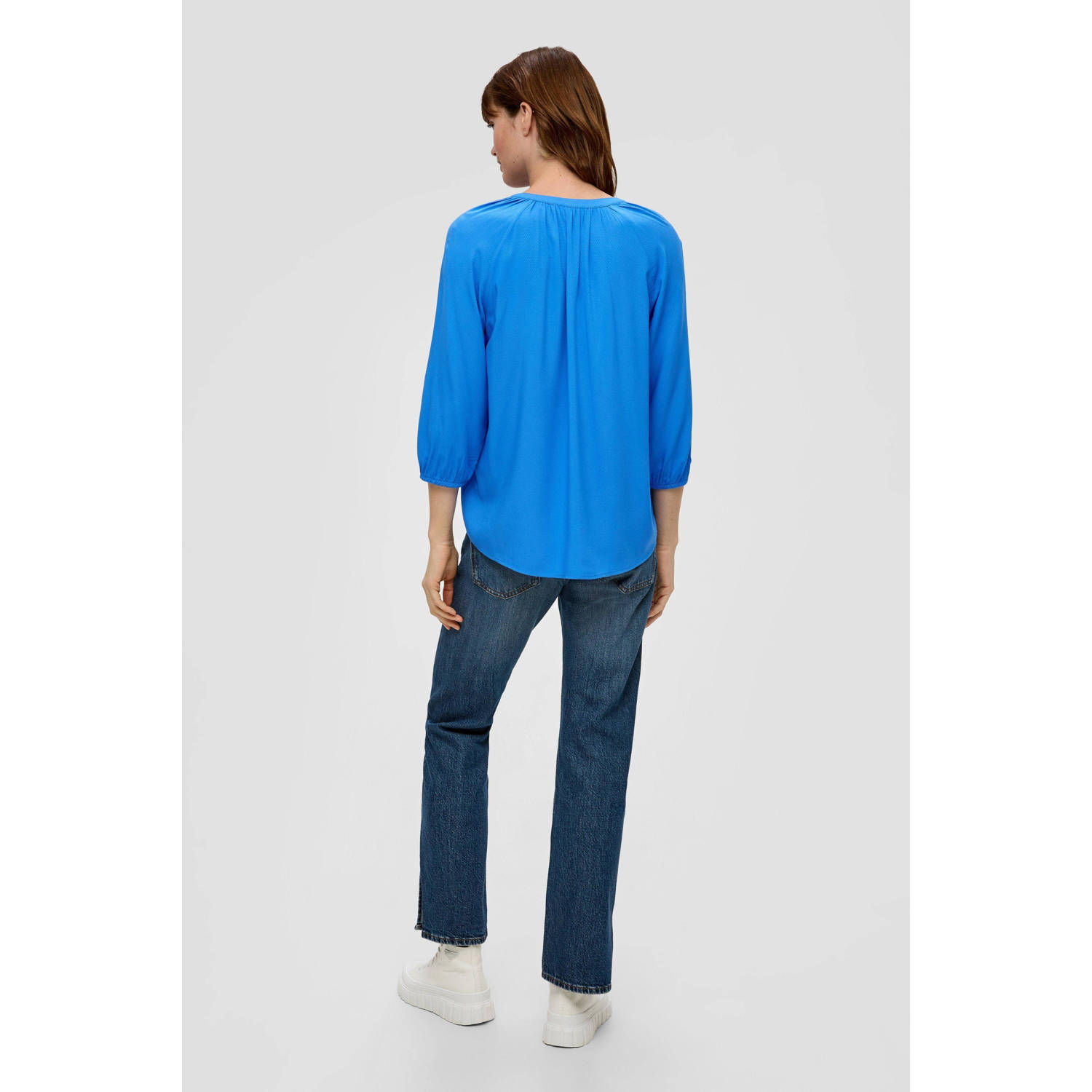 s.Oliver blousetop blauw