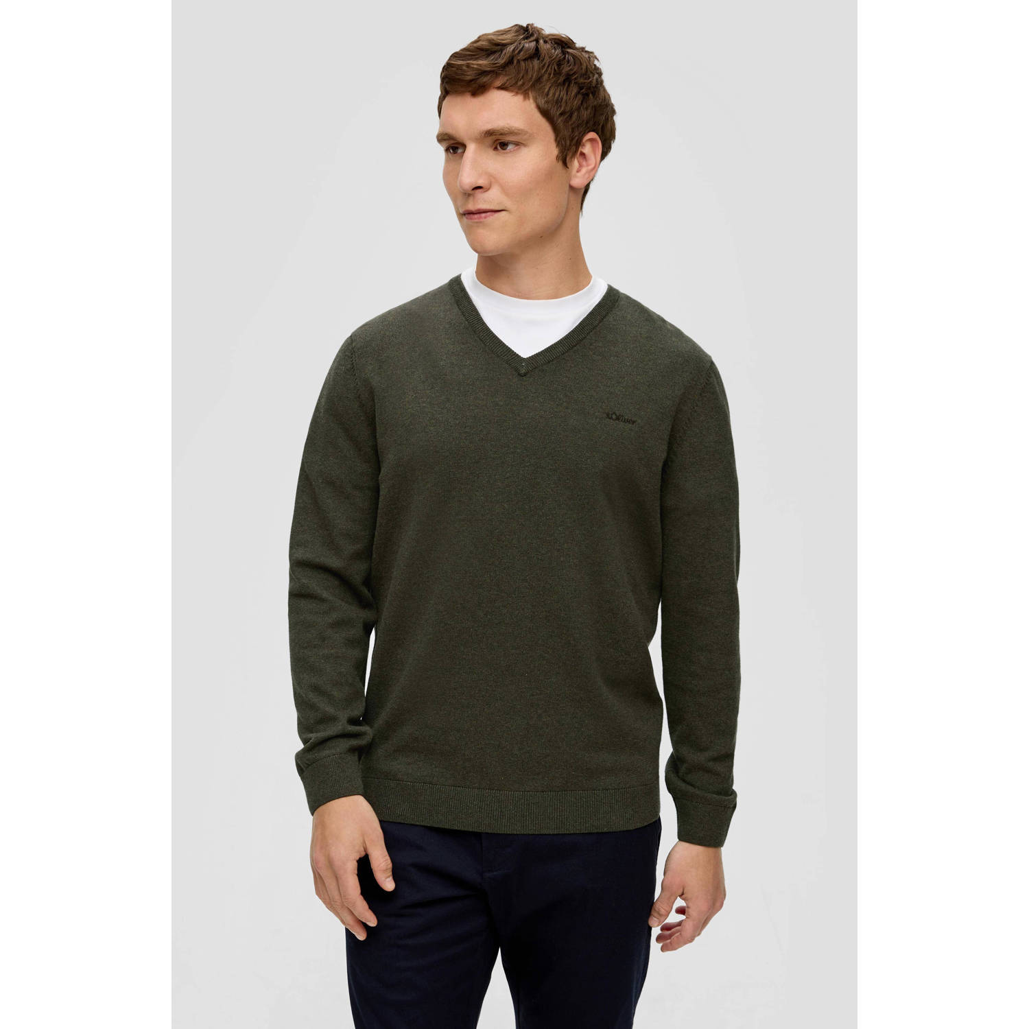 S.Oliver RED LABEL Gebreide pullover met V-hals