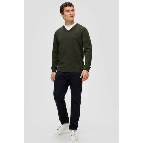 s.Oliver pullover donkergroen afbeelding