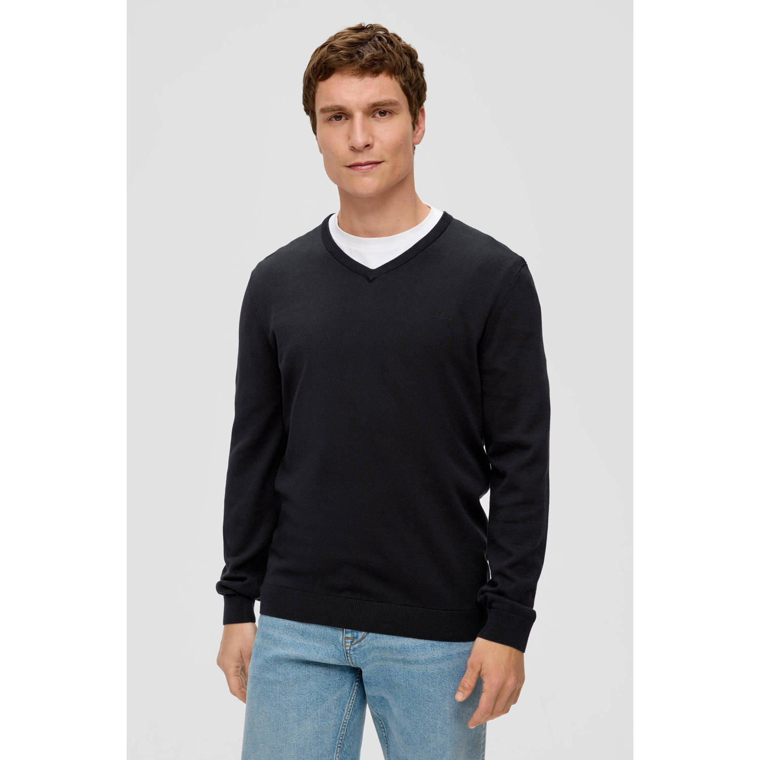 S.Oliver RED LABEL Gebreide pullover met V-hals