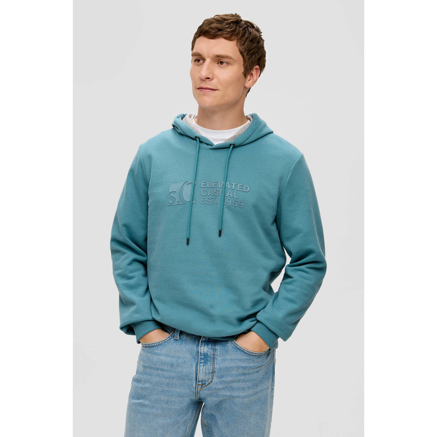 S.Oliver RED LABEL Hoodie met labelprint
