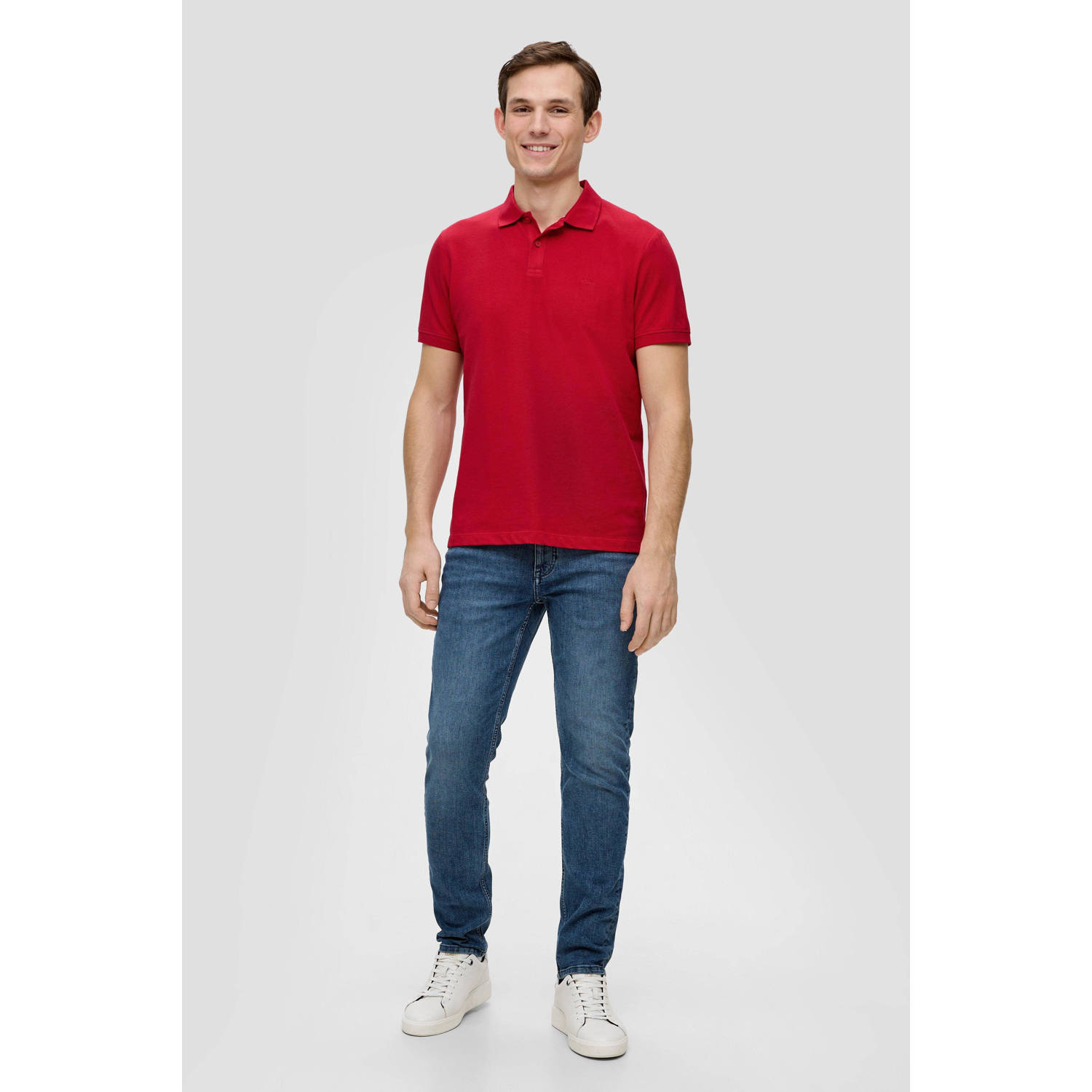 S.Oliver RED LABEL Poloshirt in effen design