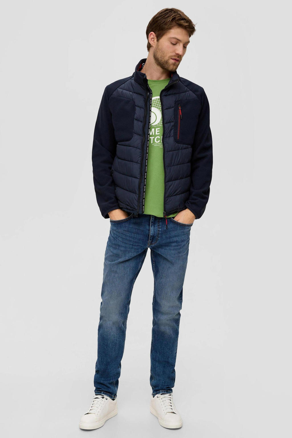 s.Oliver regular fit jeans dark blue denim