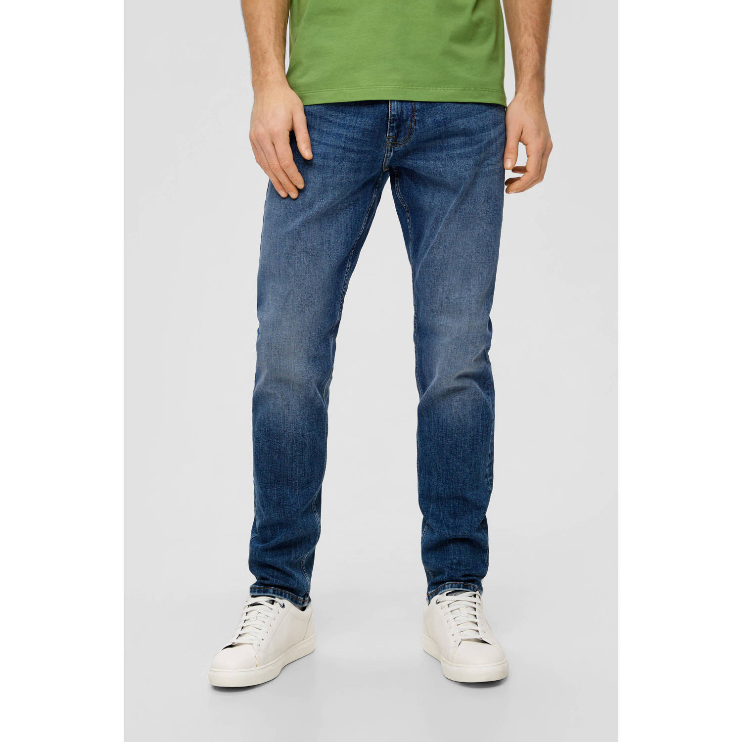 S.Oliver regular fit jeans dark blue denim