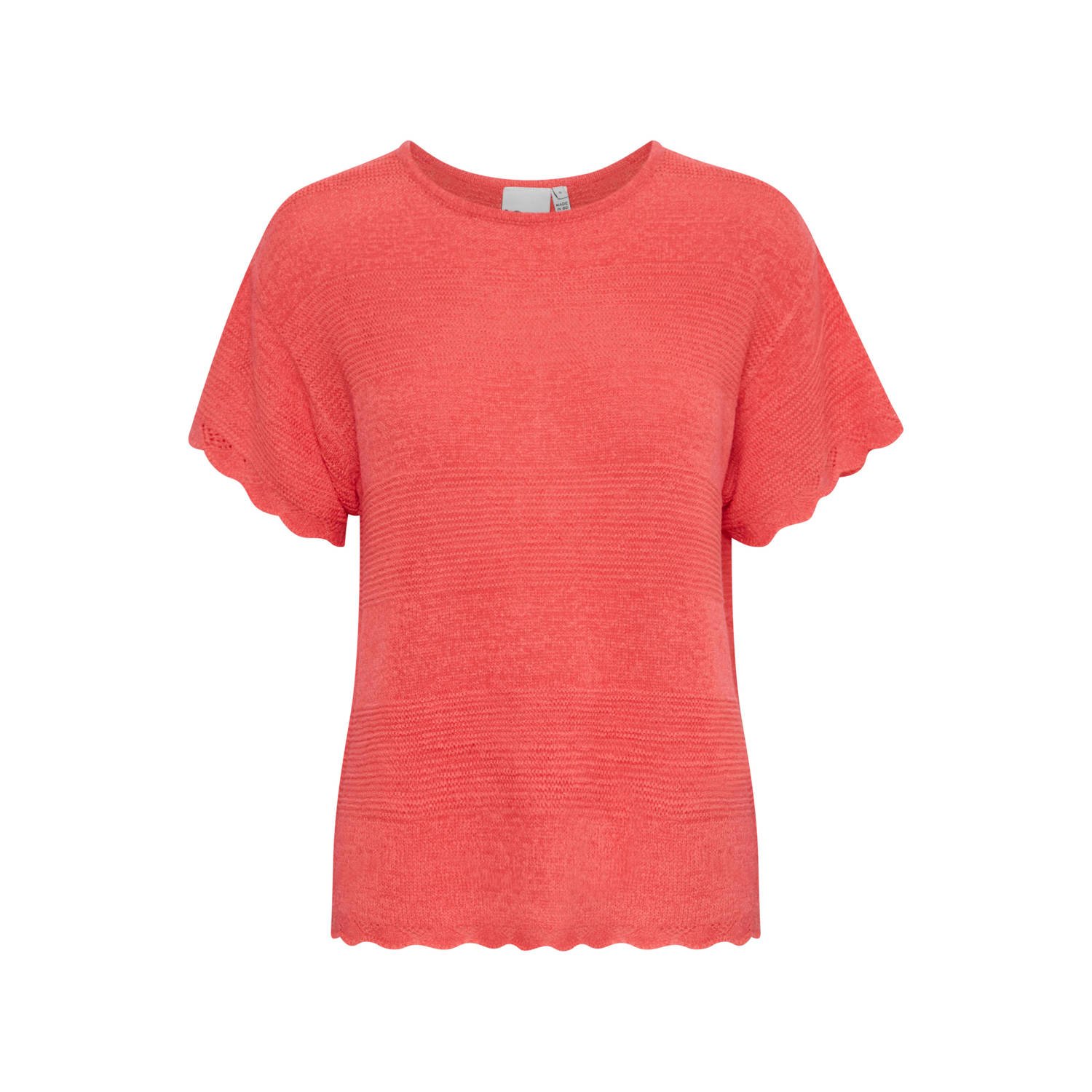 ICHI T-shirt IHPERLAS roze