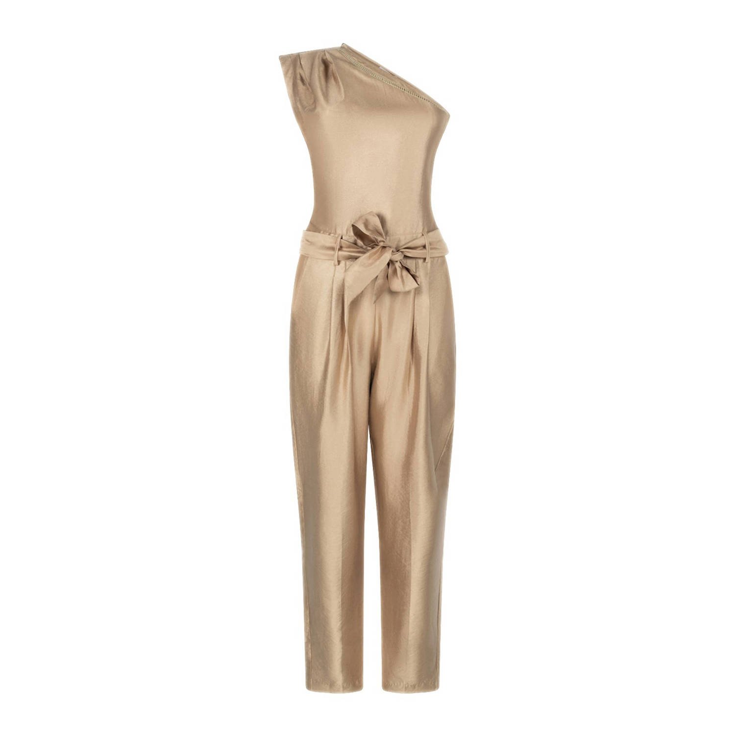 Aaiko satijnen jumpsuit goud