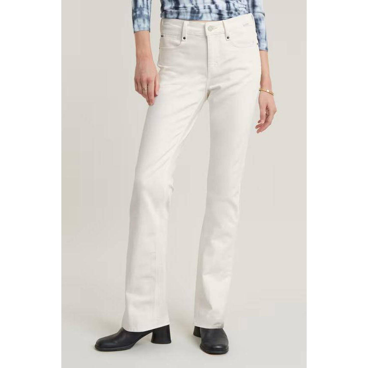 G-STAR Noxer bootcut jeans wit