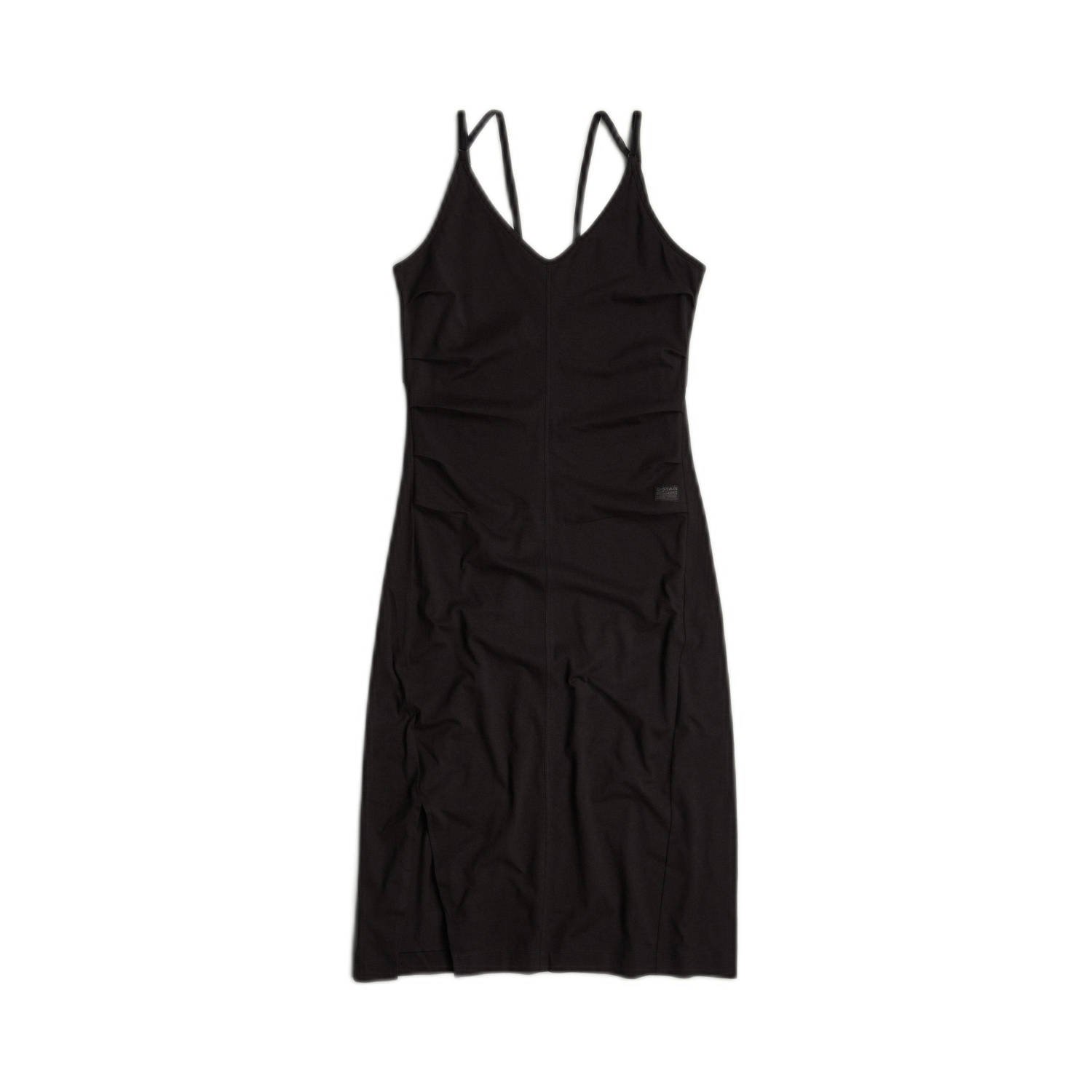 G-Star RAW Jerseyjurk Spaghetti strap slit dress wmn