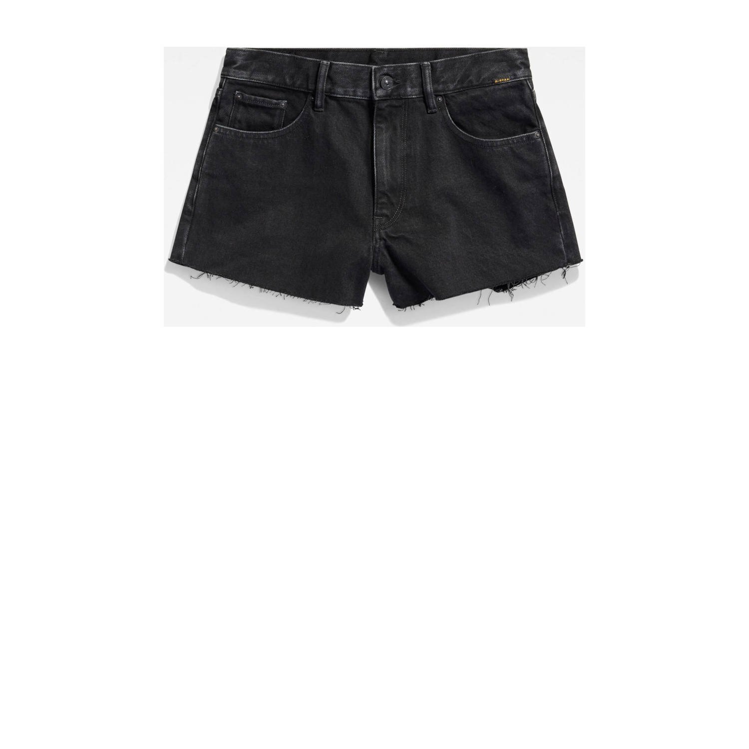 G-Star True Short Raw Edge Dames Bermuda Black Dames