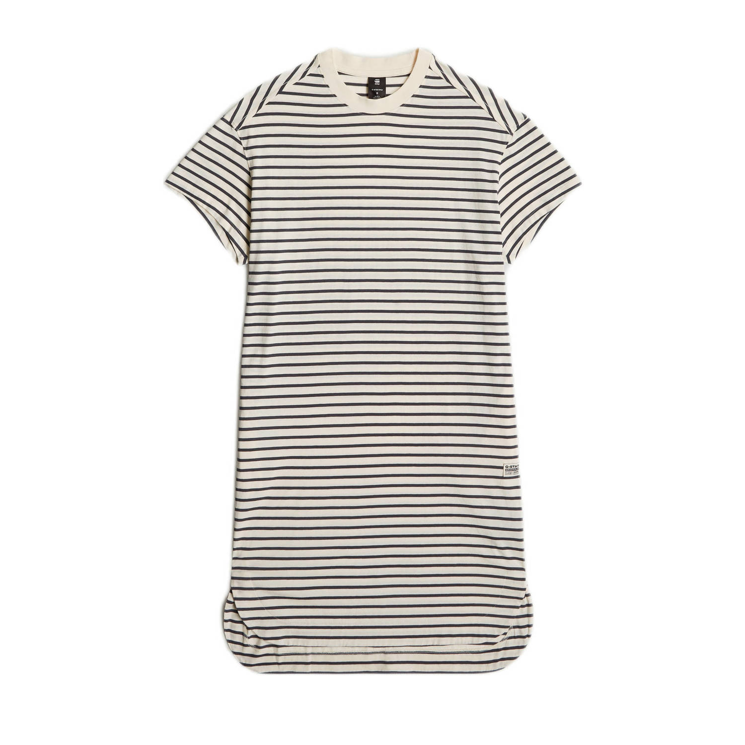 G-Star RAW Striped Loose T-Shirt Jurk Meerkleurig Dames