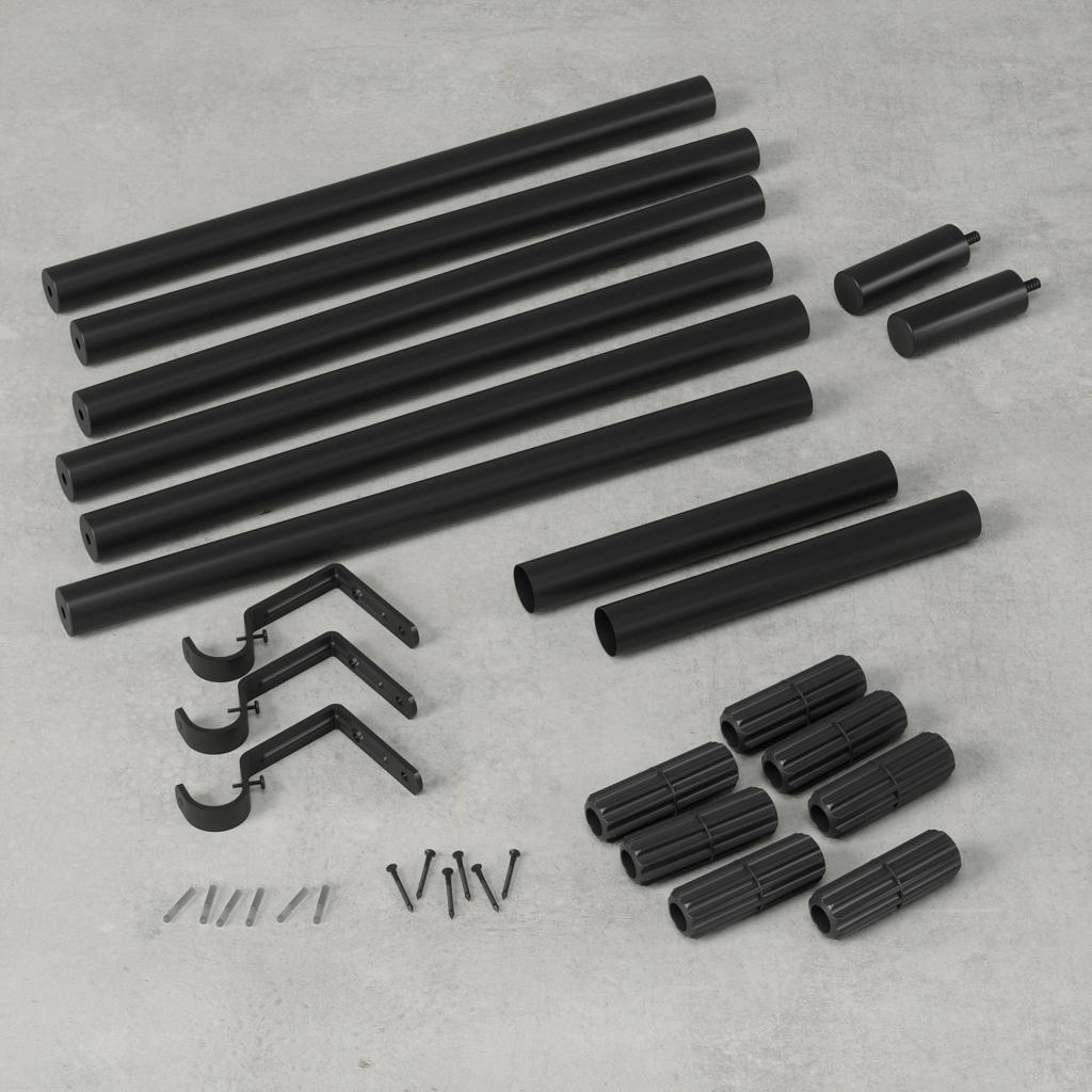 2 Paires Supports De Rideaux Pour Rideaux Cale De Porte Pour Doigt D