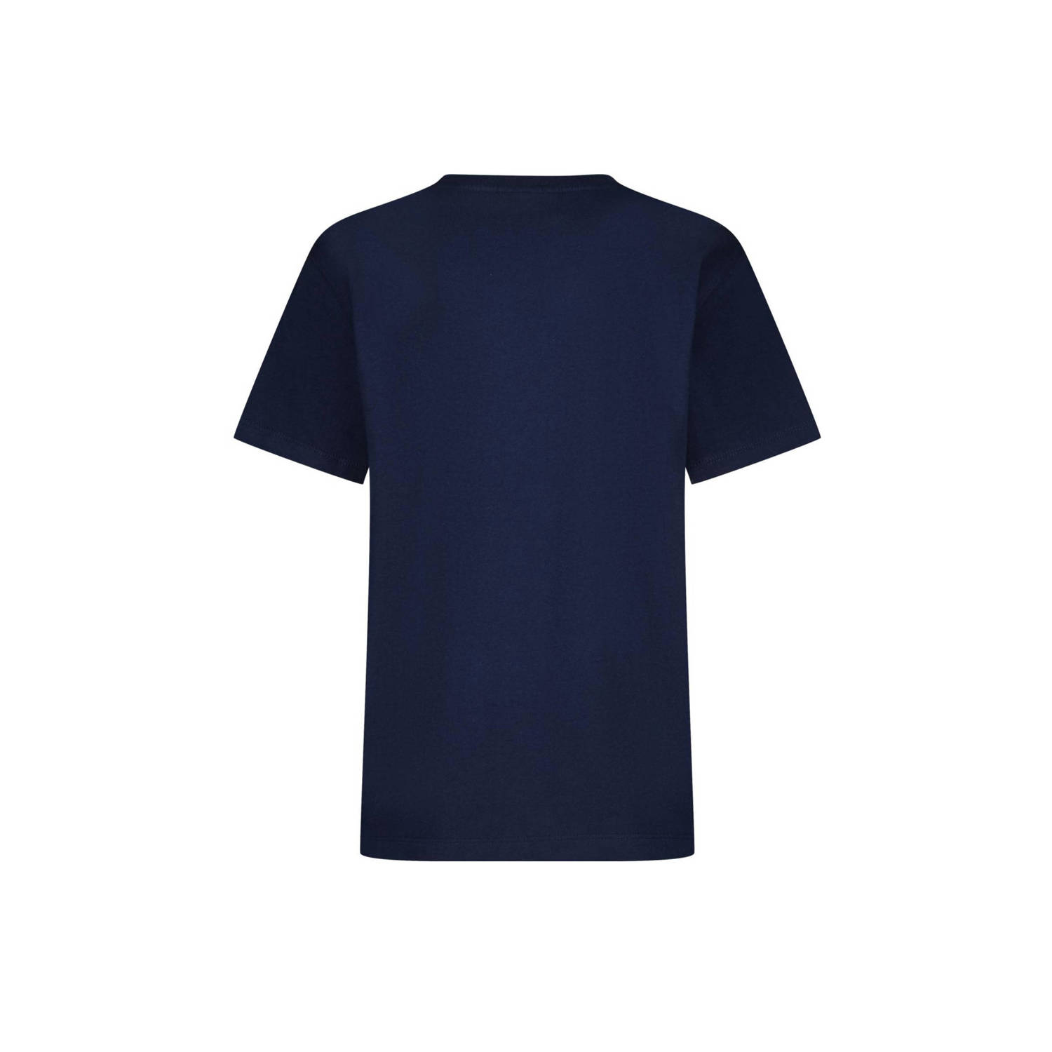 Vingino T-shirt Hon met logo donkerblauw