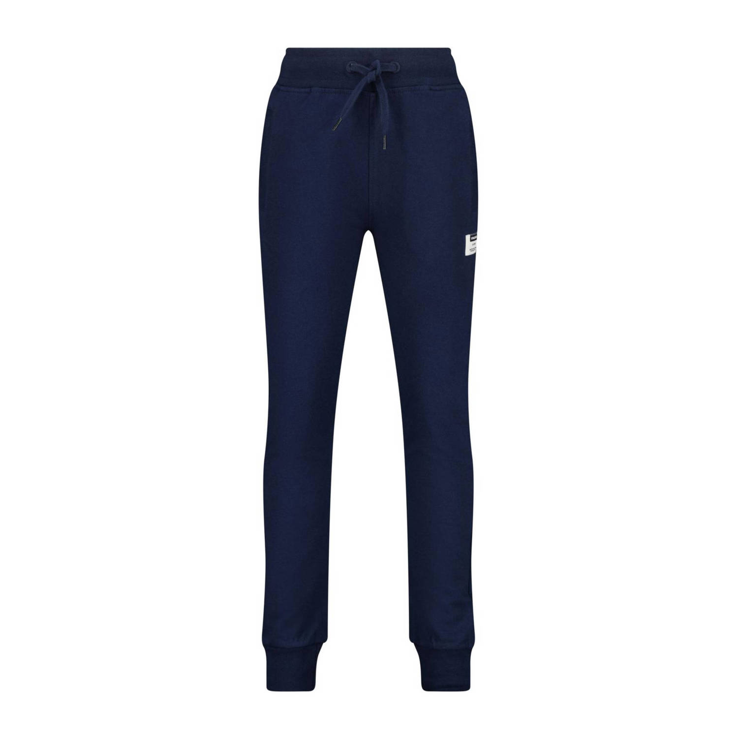 VINGINO joggingbroek Sasto donkerblauw Jongens Sweat Effen 152