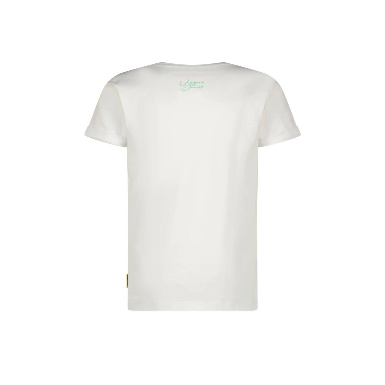 Vingino T-shirt Hafsa met printopdruk wit