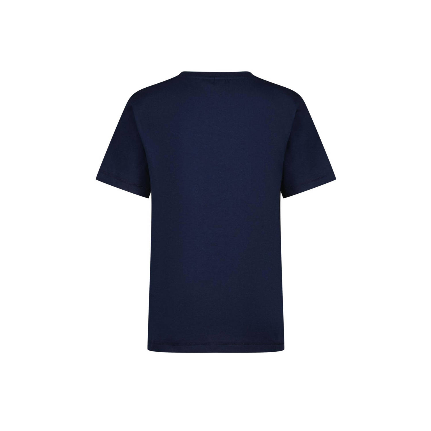 Vingino T-shirt Hefso met logo donkerblauw