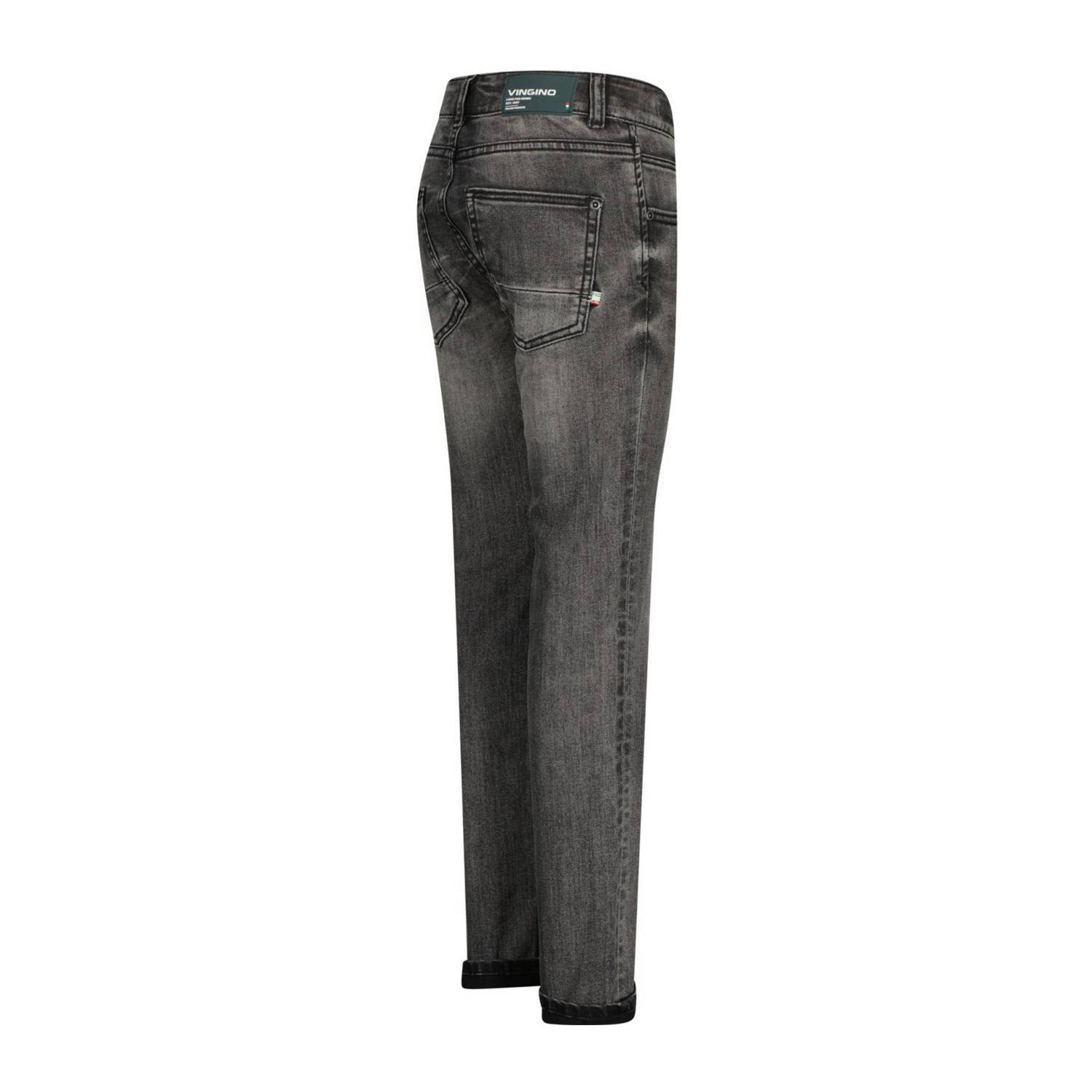 Vingino slim fit jeans Dante dark grey vintage