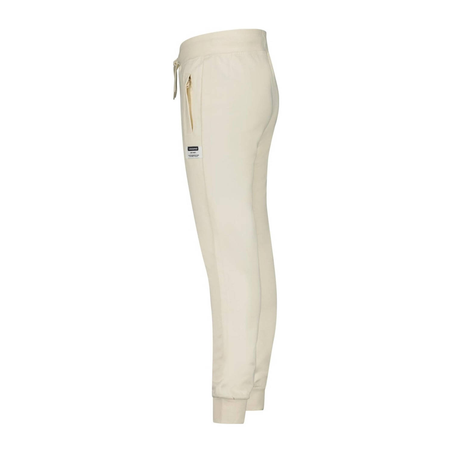 Vingino joggingbroek Sasto grijswit
