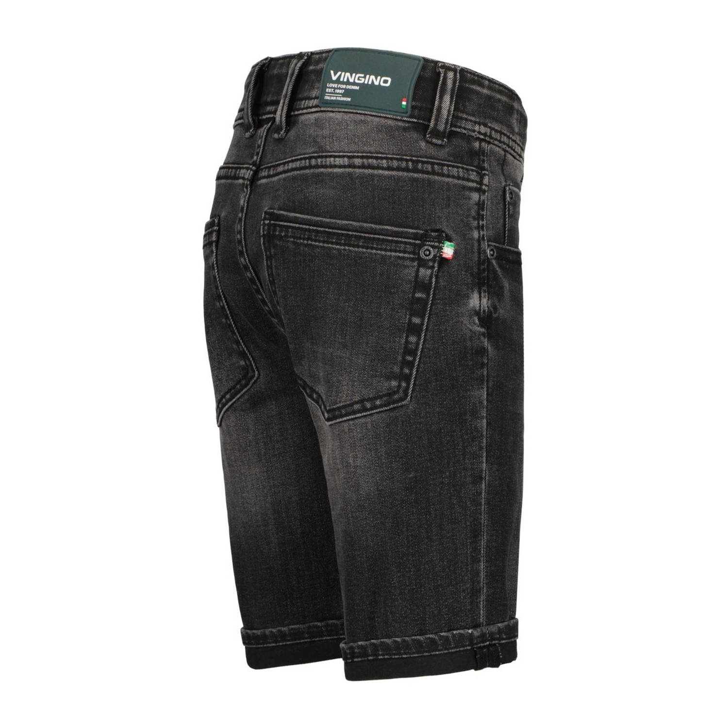 Vingino denim short Curzio black vintage