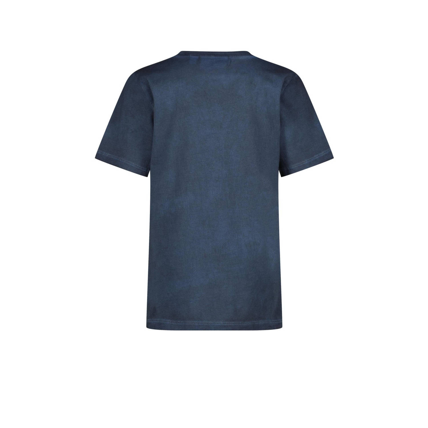 Vingino T-shirt Hois met printopdruk donkerblauw
