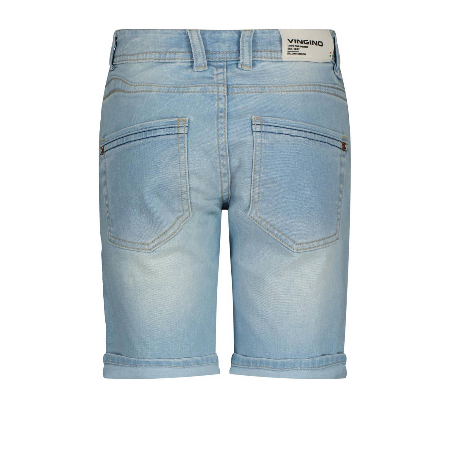 Vingino denim short Curzio light indigo