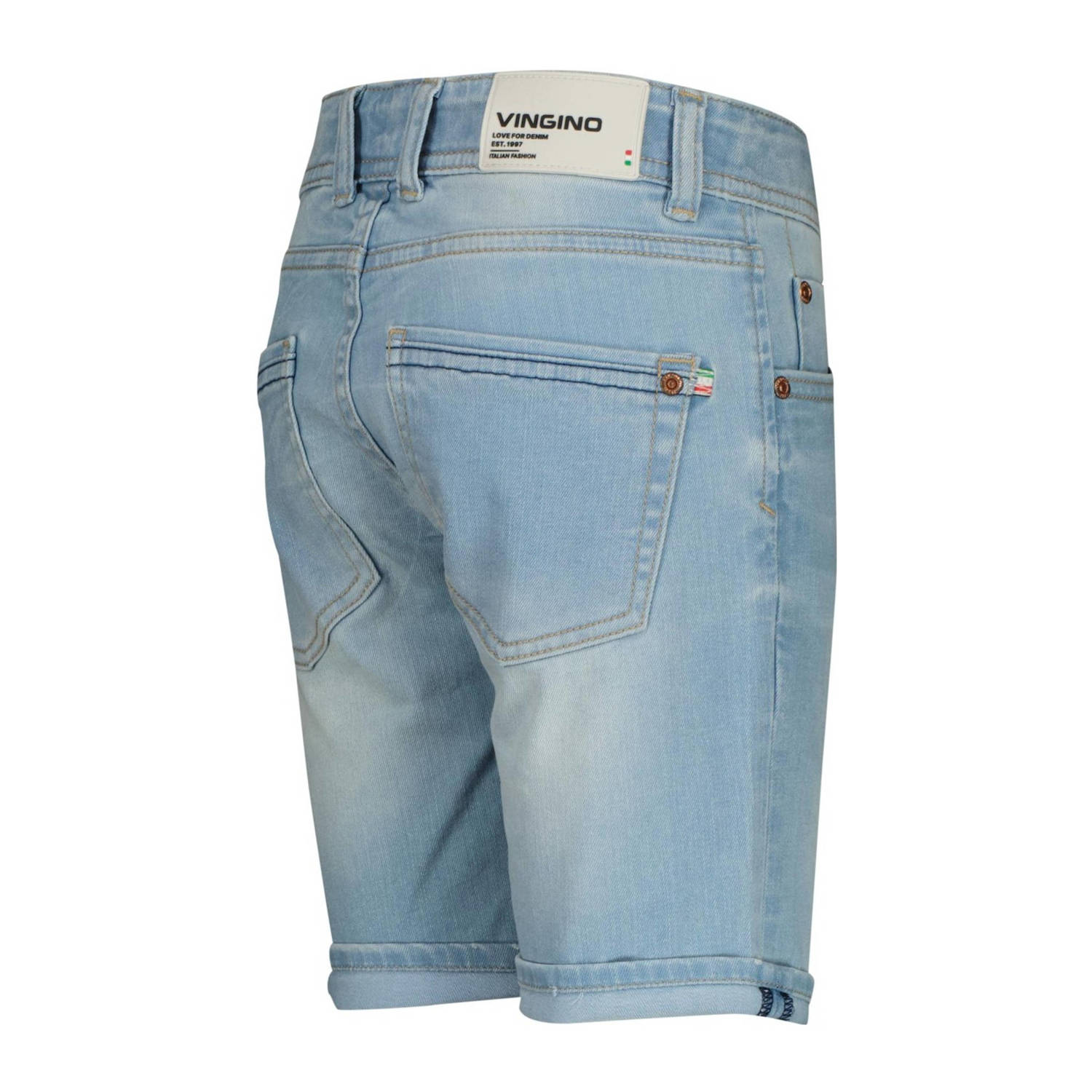 Vingino denim short Curzio light indigo