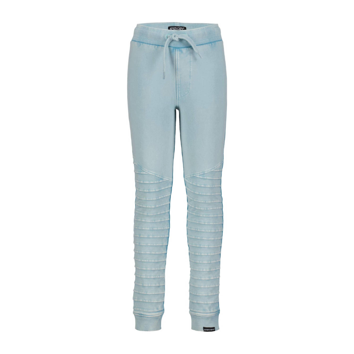 4PRESIDENT broek blauw Jongens Stretchkatoen Effen 110