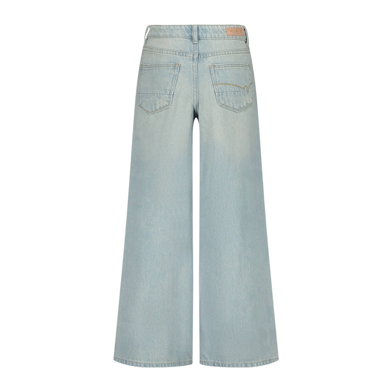 Vingino high waist wide leg jeans Cassie light vintage