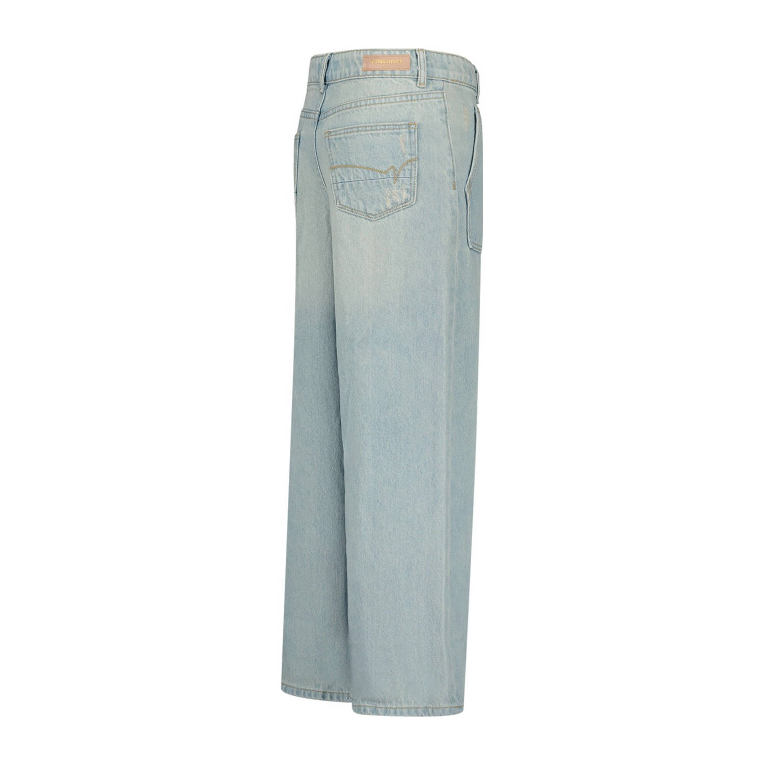 Vingino high waist wide leg jeans Cassie light vintage