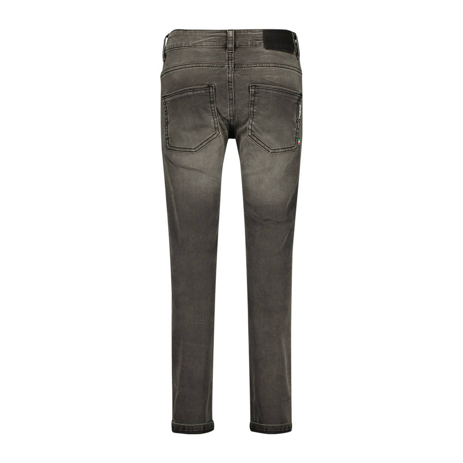 Vingino slim fit jeans Giovanni dark grey vintage